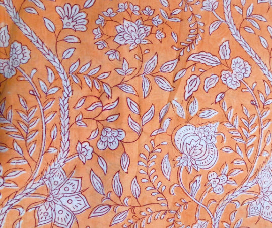 Block Print indien coupon 2m