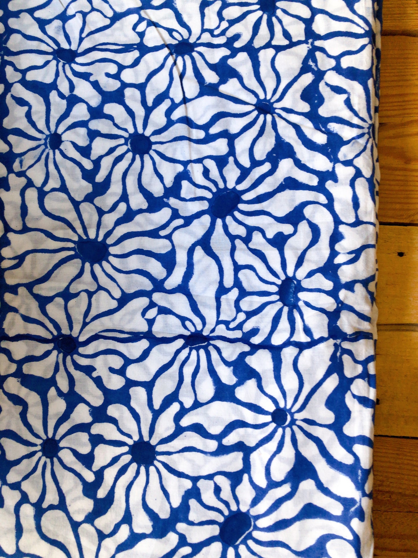 Coupon voile de coton indien 4mx1m10