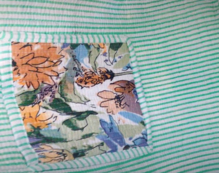 Sac tot bag indien coton matelassé