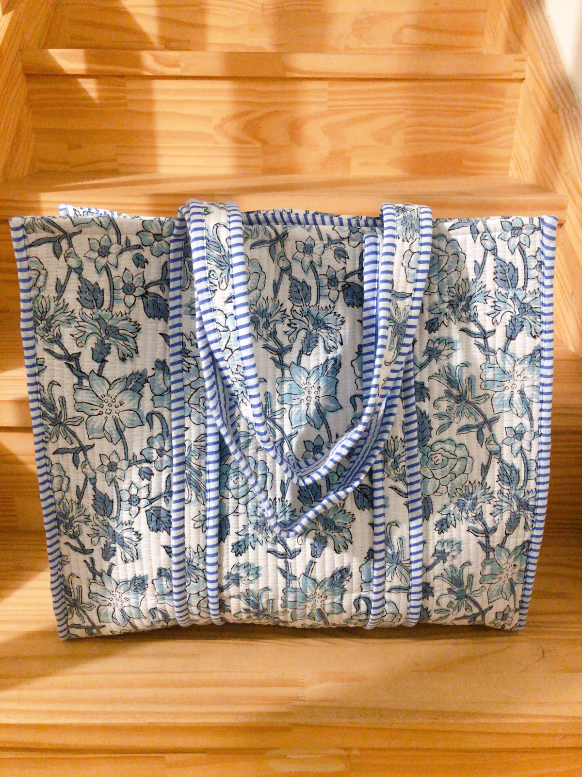 Sac tot bag indien coton matelassé