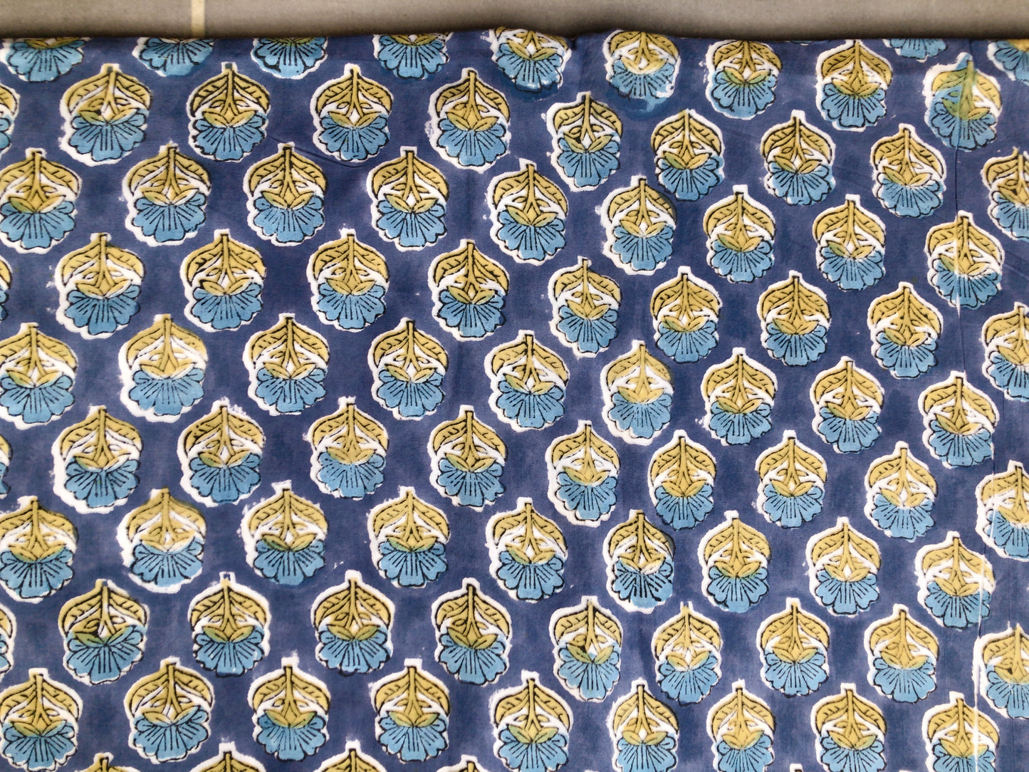 Coupon voile de coton indien 4mx1m10