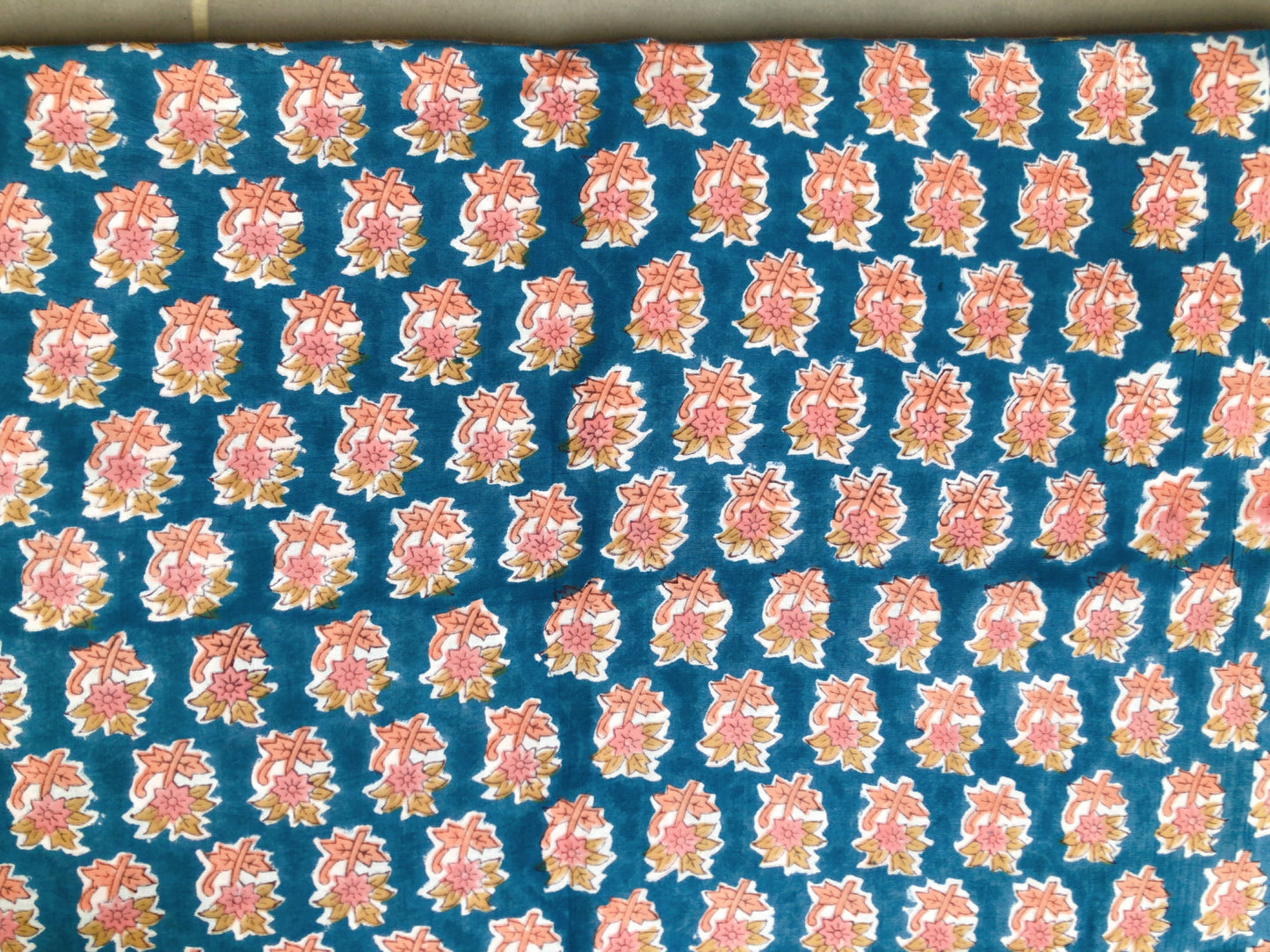 Coupon voile de coton indien 4mx1m10