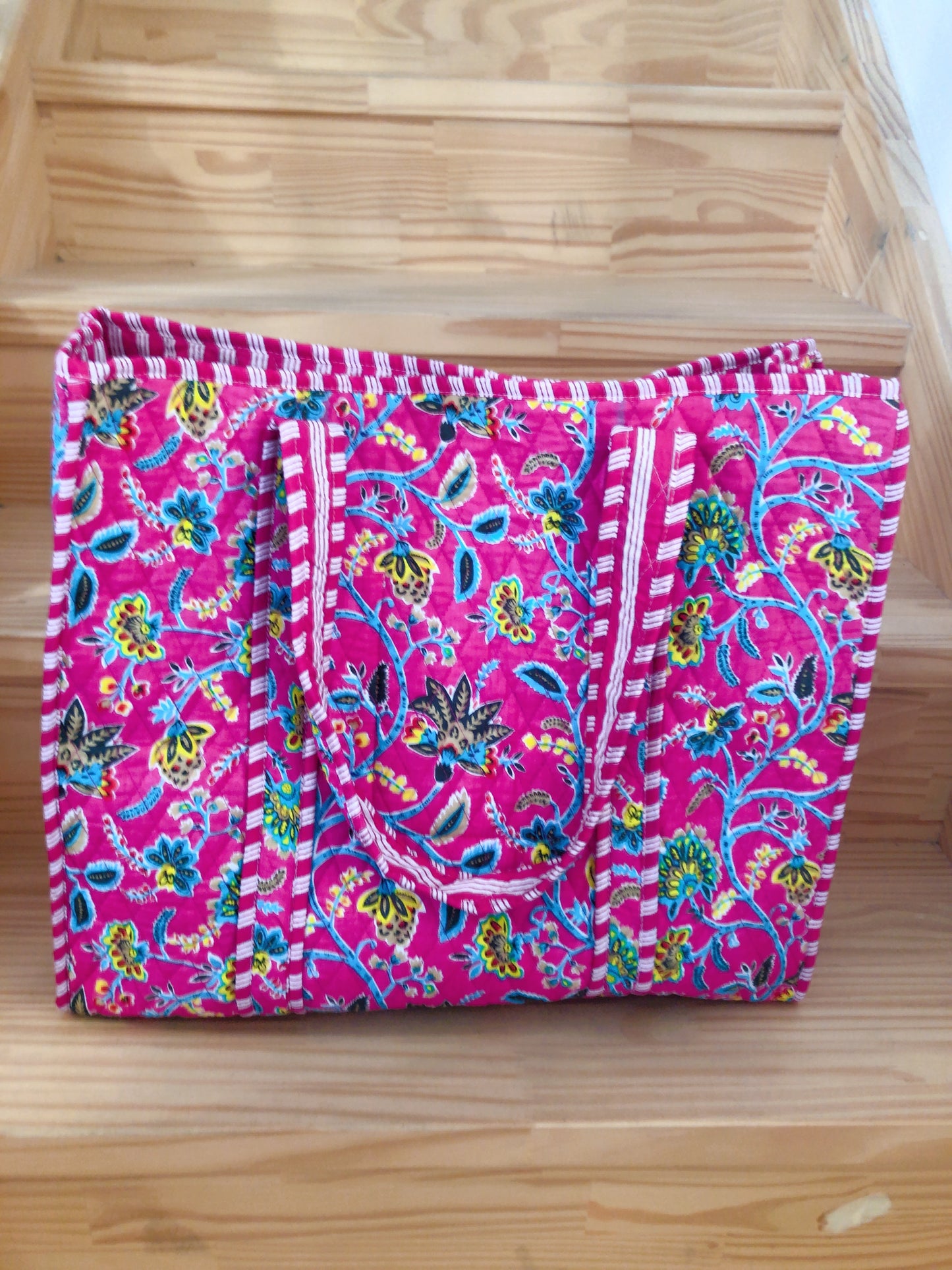Sac tot bag indien coton matelassé