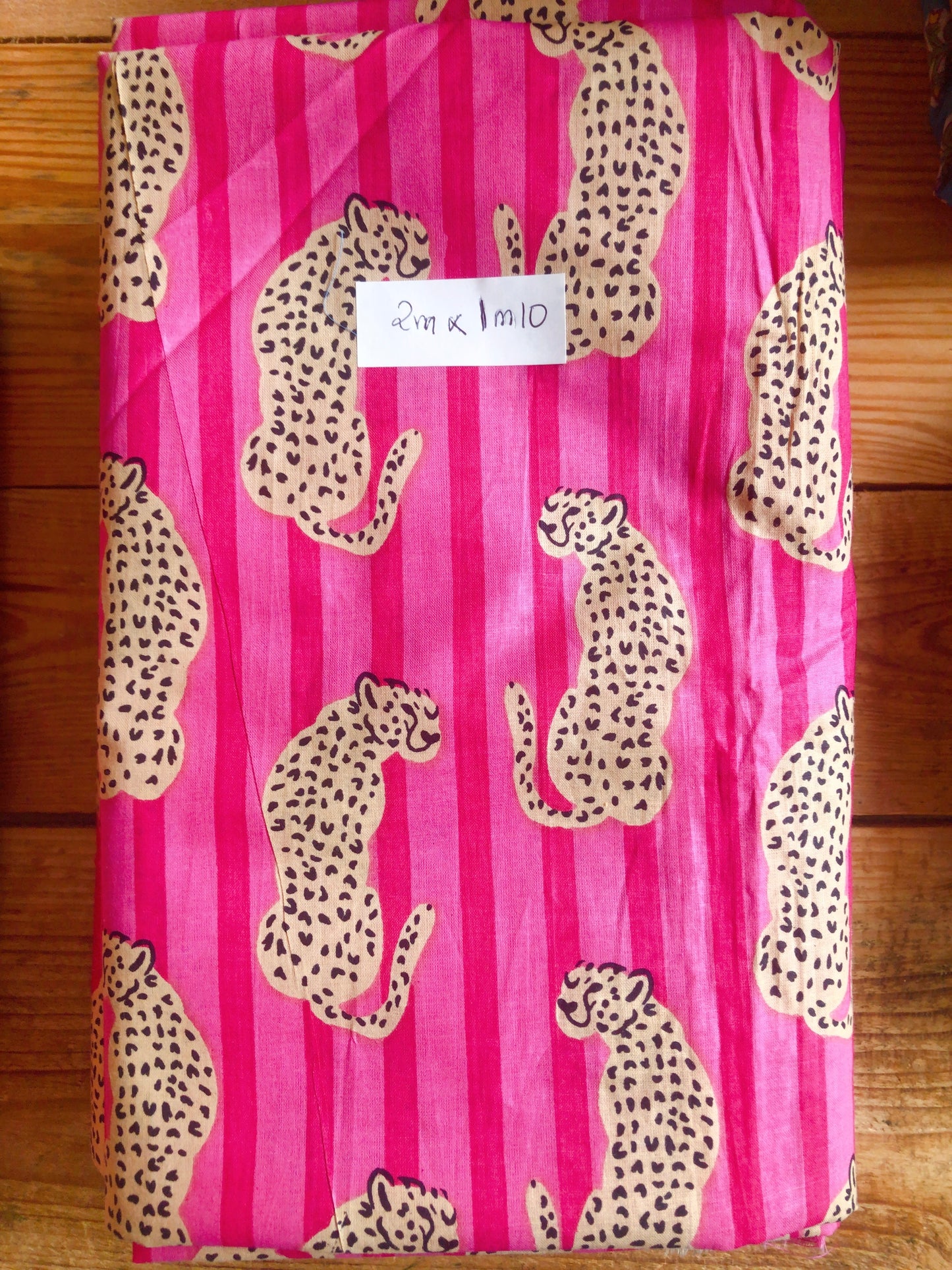 Coupon voile de coton indien 2m x1m10