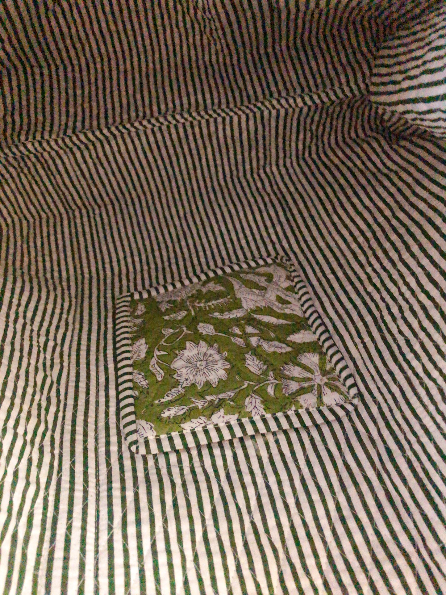 Sac tot bag indien coton matelassé