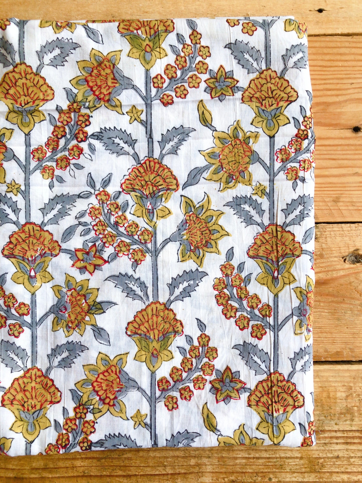 Coupon voile de coton indien 3m x1m10