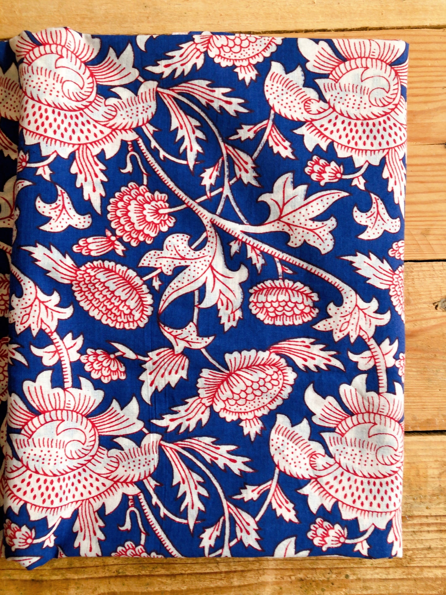 Coupon voile de coton indien 3m x1m10