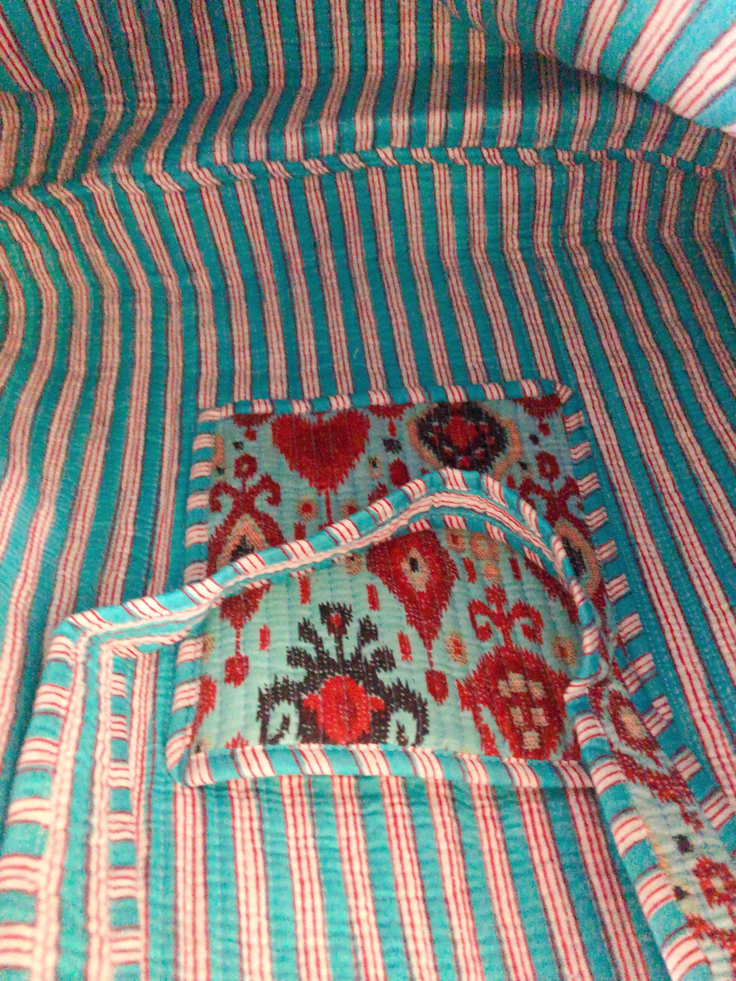 Sac tot bag indien coton matelassé
