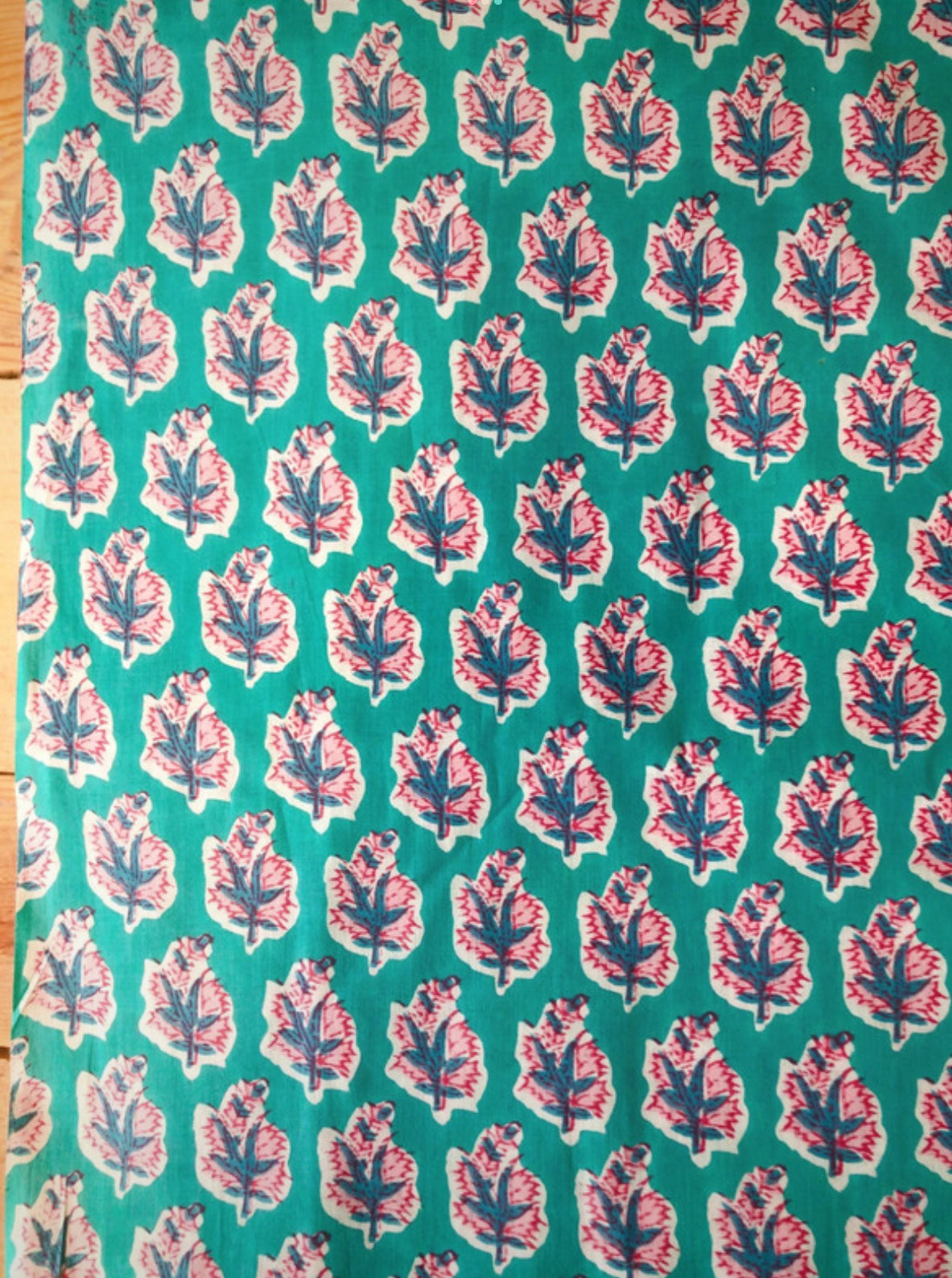 Coupon voile de coton indien 4mx1m10