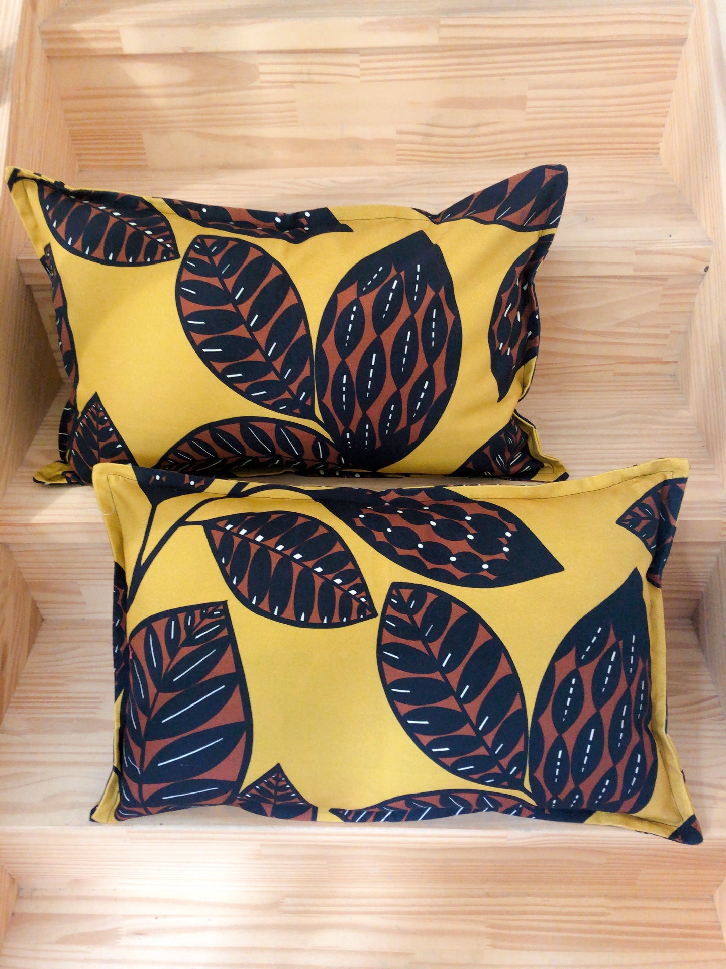 2 Housses de coussin pour intérieur standard 60X40