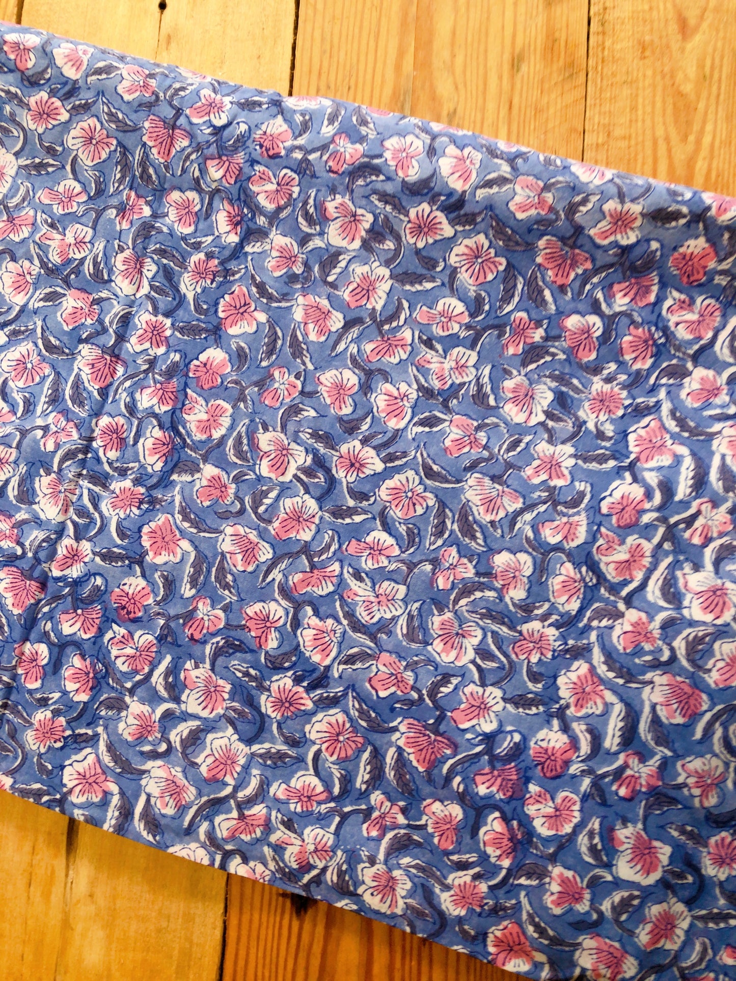 Coupon voile de coton indien 2m x1m10