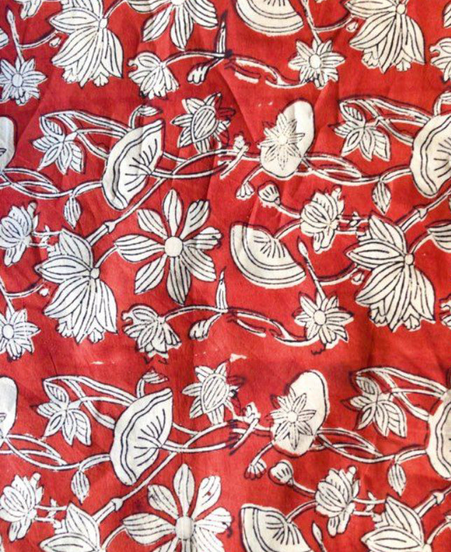 Block Print voile de coton indien