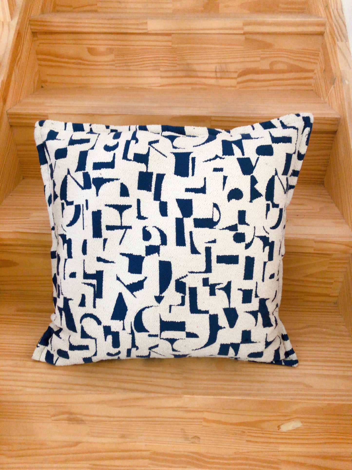 1 Housse de coussin jacquard moumoute pour intérieur standard 60X60