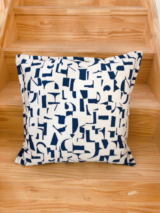 1 Housse de coussin jacquard moumoute pour intérieur standard 60X60