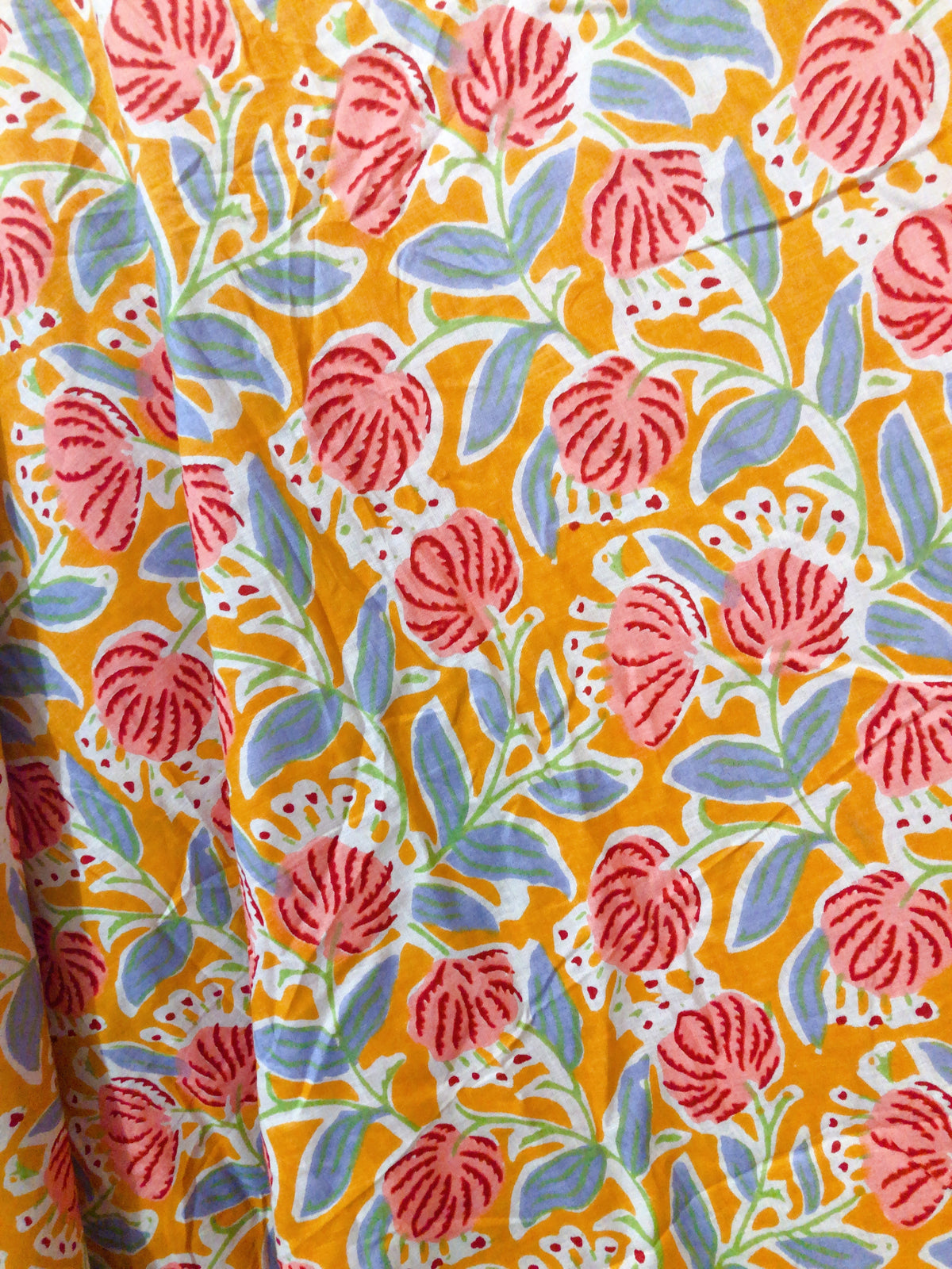 Coupon voile de coton indien 2m x1m10