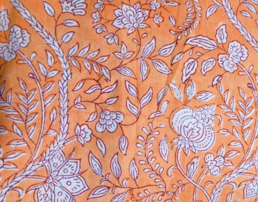 Coupon voile de coton indien 2m x1m10