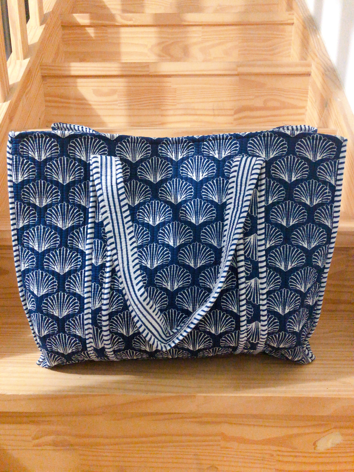 Sac tot bag indien coton matelassé
