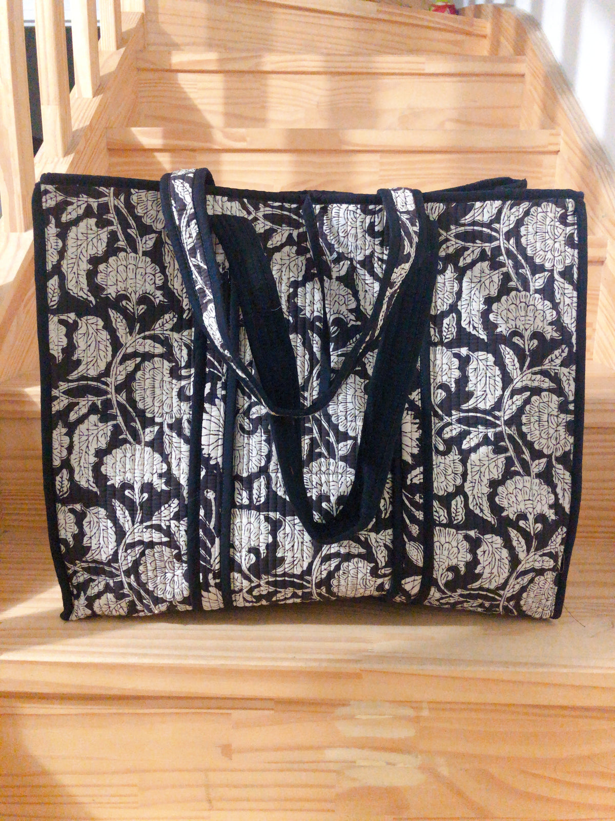 Sac tot bag indien coton matelassé