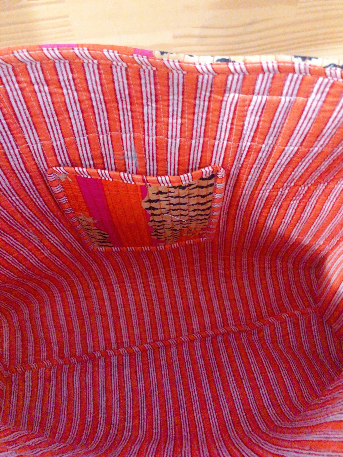 Sac tot bag indien coton matelassé