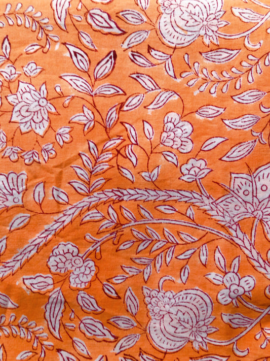 Coupon voile de coton indien 4mx1m10