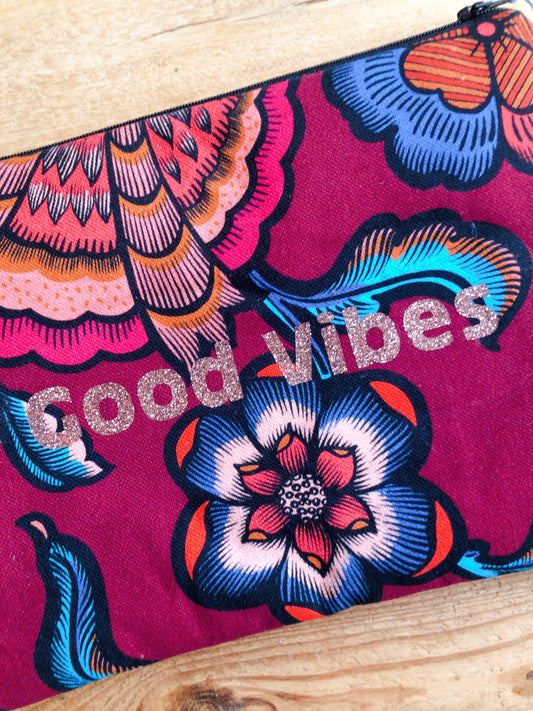 Pochette message pailleté – Format 25 x 20 cm