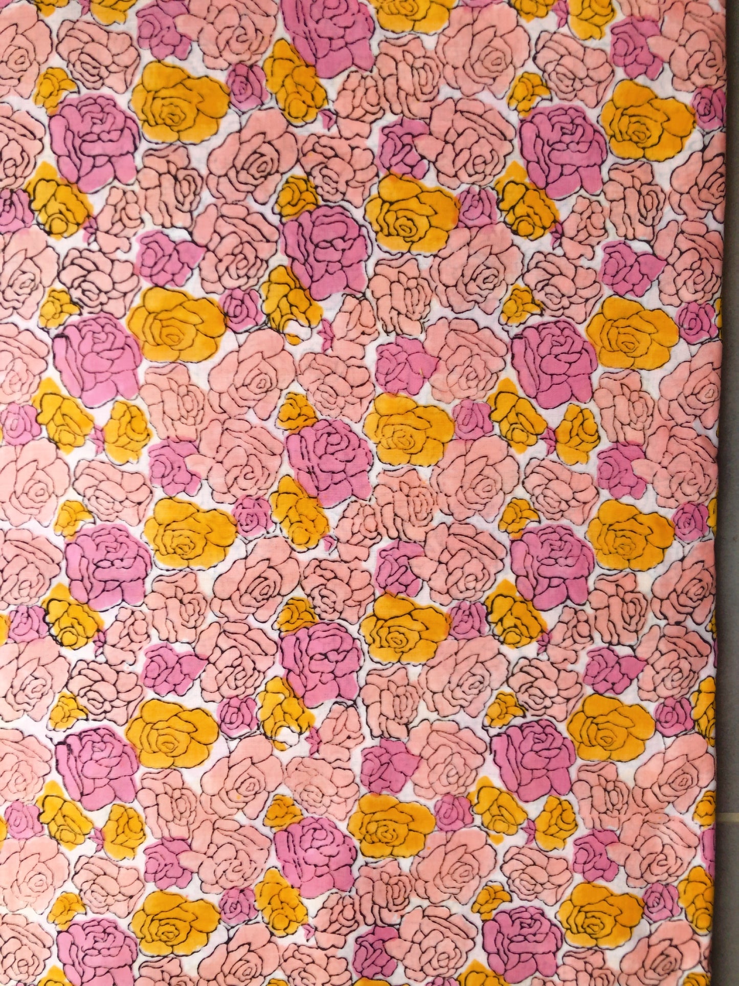 Coupon voile de coton indien 4mx1m10