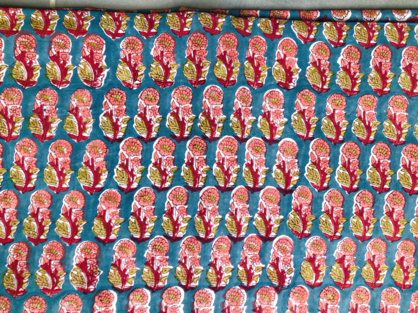 Coupon voile de coton indien 4mx1m10