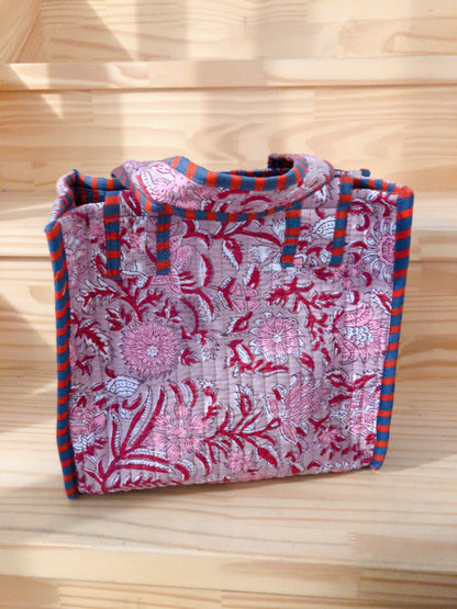 Mini sac cabas matelassé