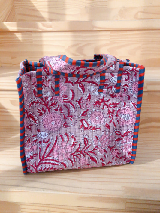 Mini sac cabas matelassé