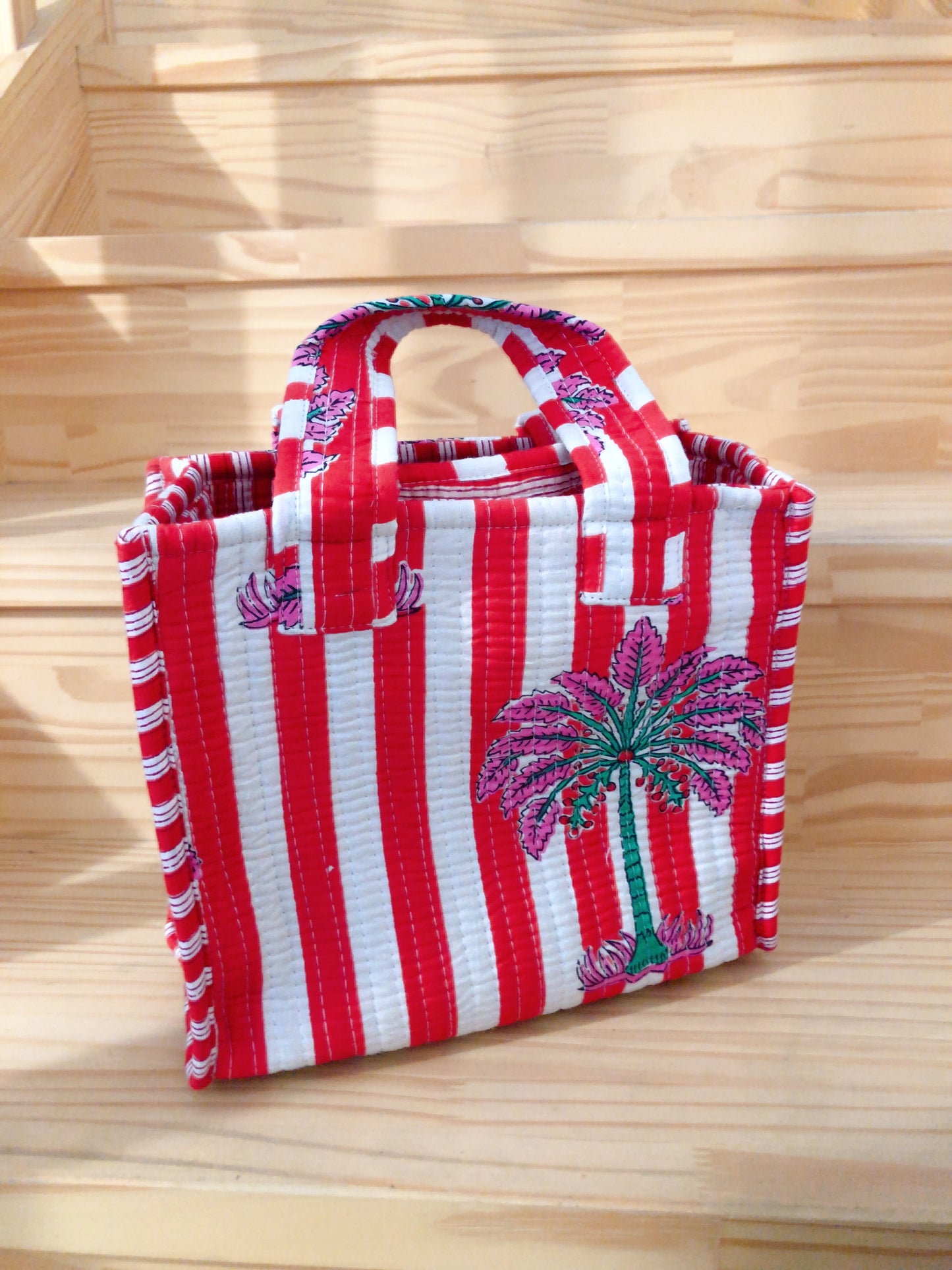 Mini sac cabas matelassé
