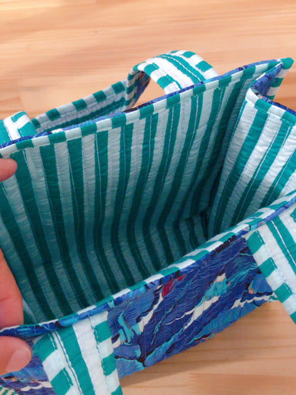 Mini sac cabas matelassé