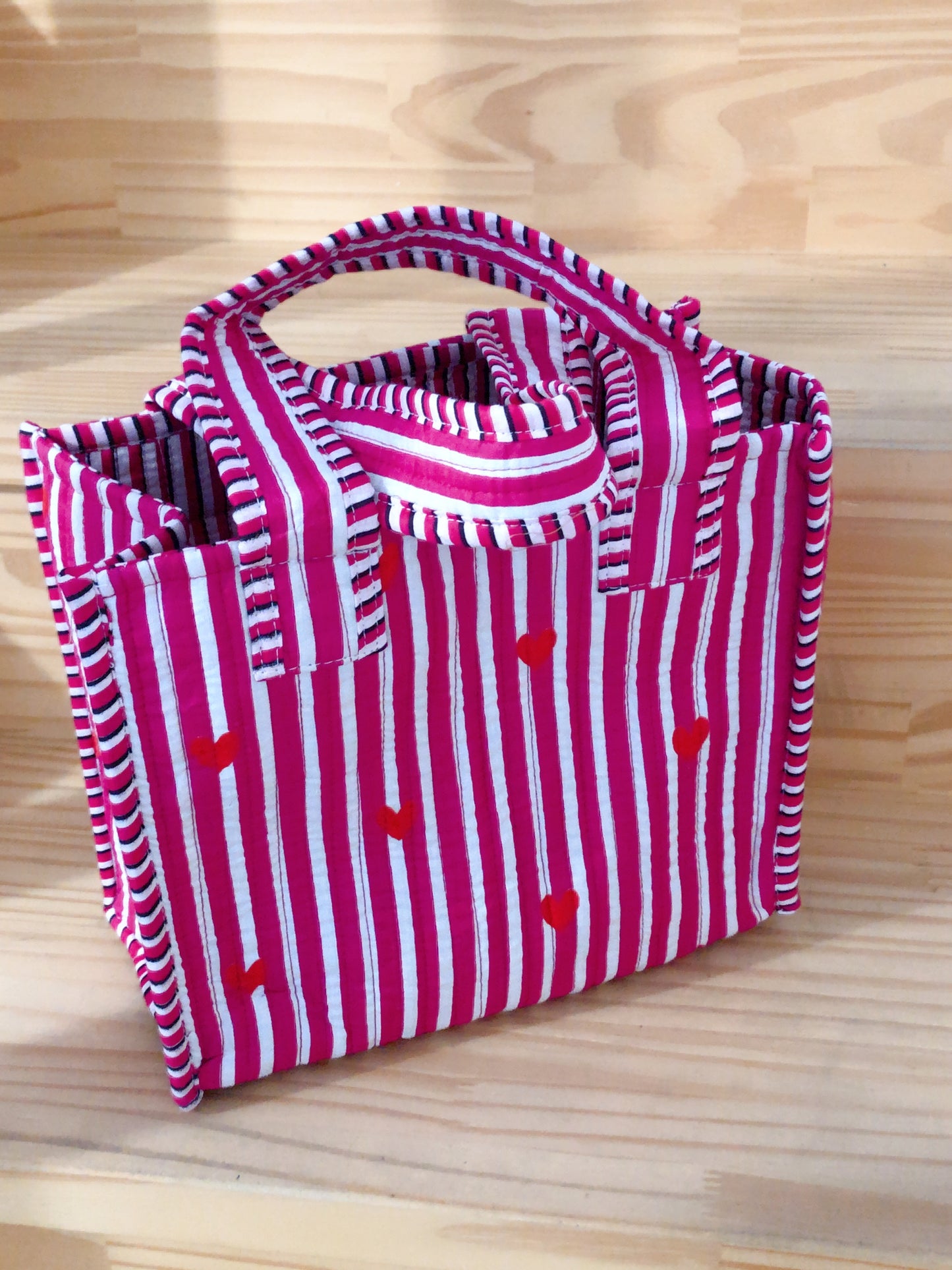 Mini sac cabas matelassé