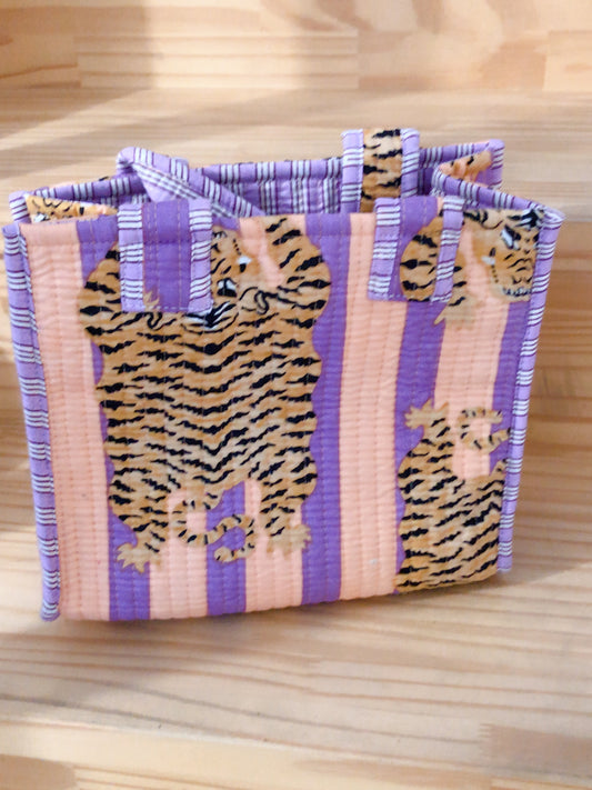 Mini sac cabas matelassé
