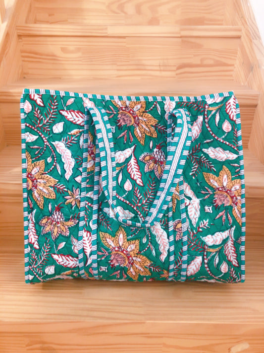 Sac tot bag indien coton matelassé