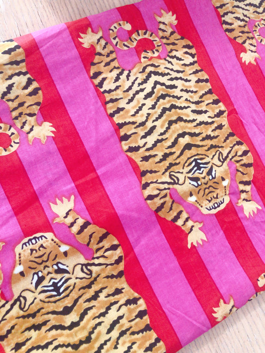Coupon tissu voile de coton indien  4m x1m10
