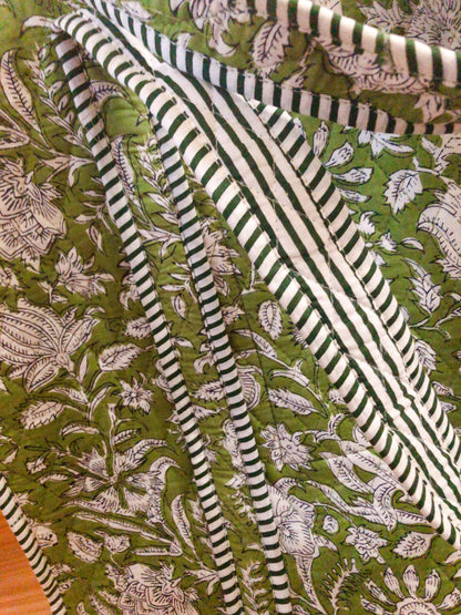 Sac tot bag indien coton matelassé