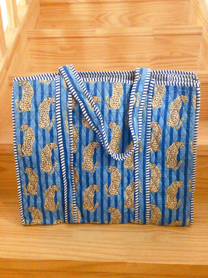 Sac tot bag indien coton matelassé