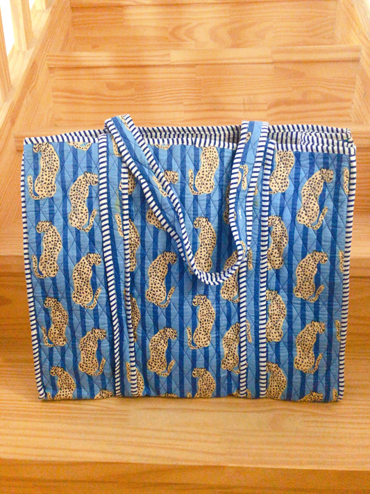 Sac tot bag indien coton matelassé