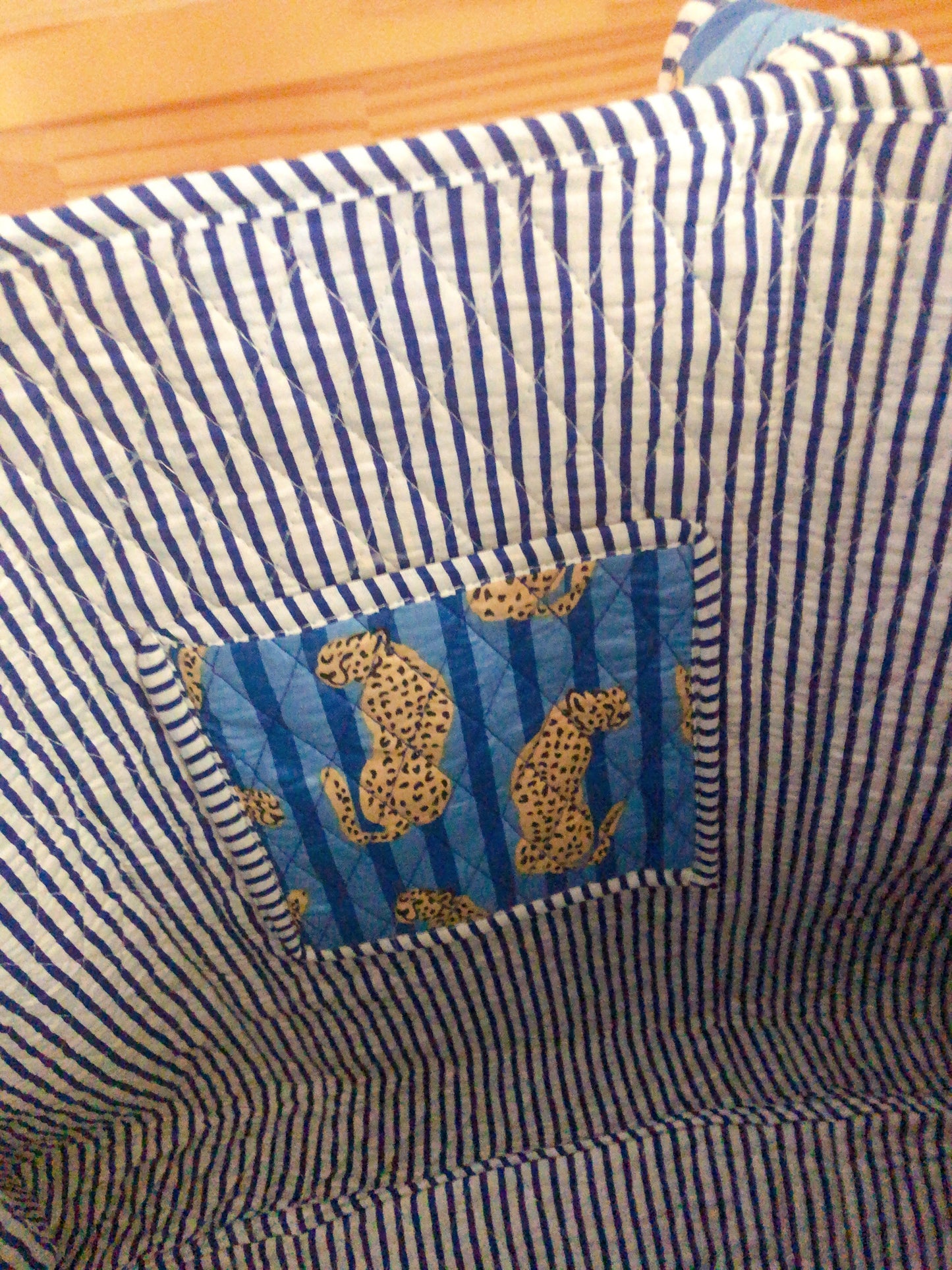 Sac tot bag indien coton matelassé