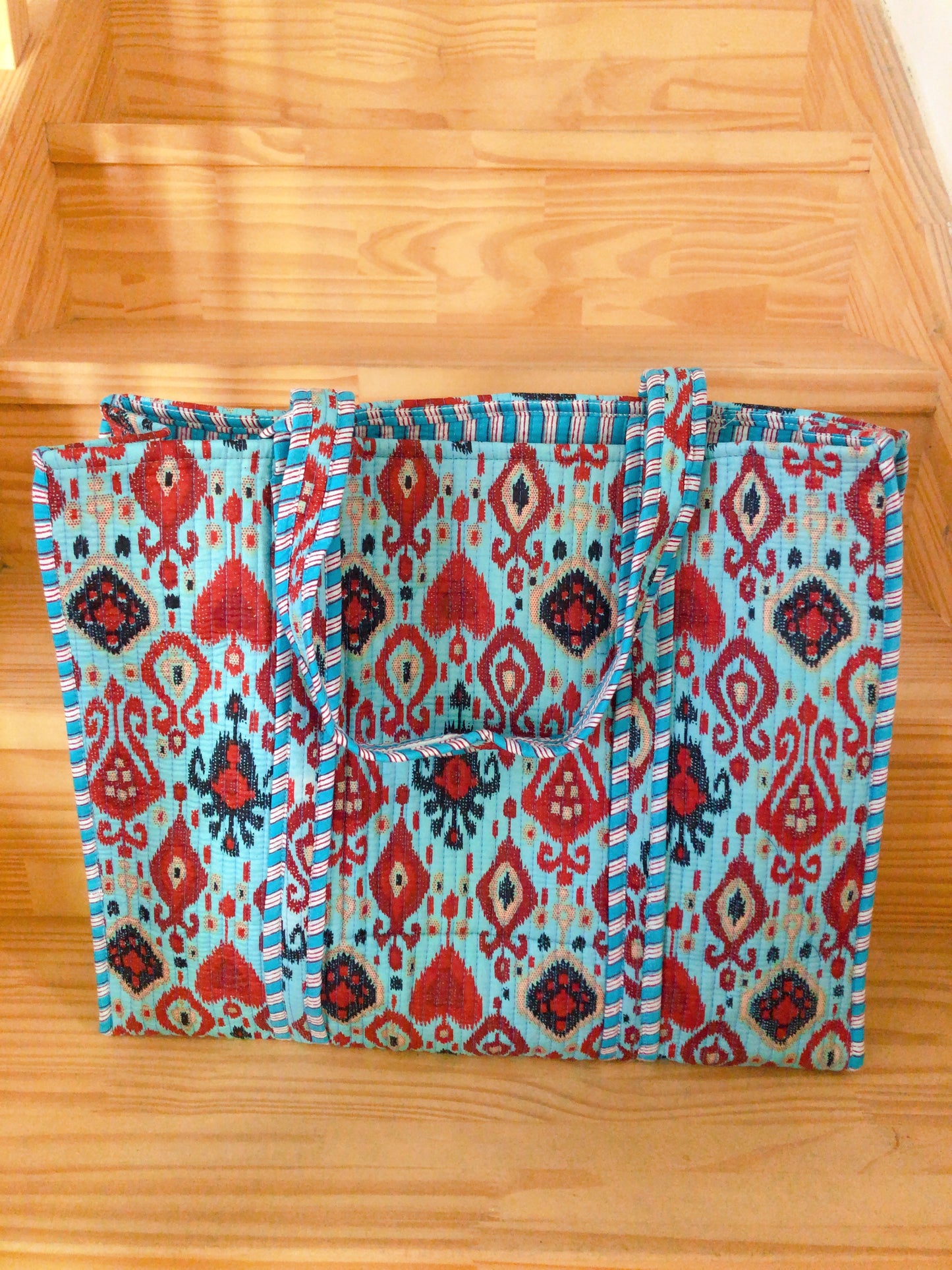Sac tot bag indien coton matelassé