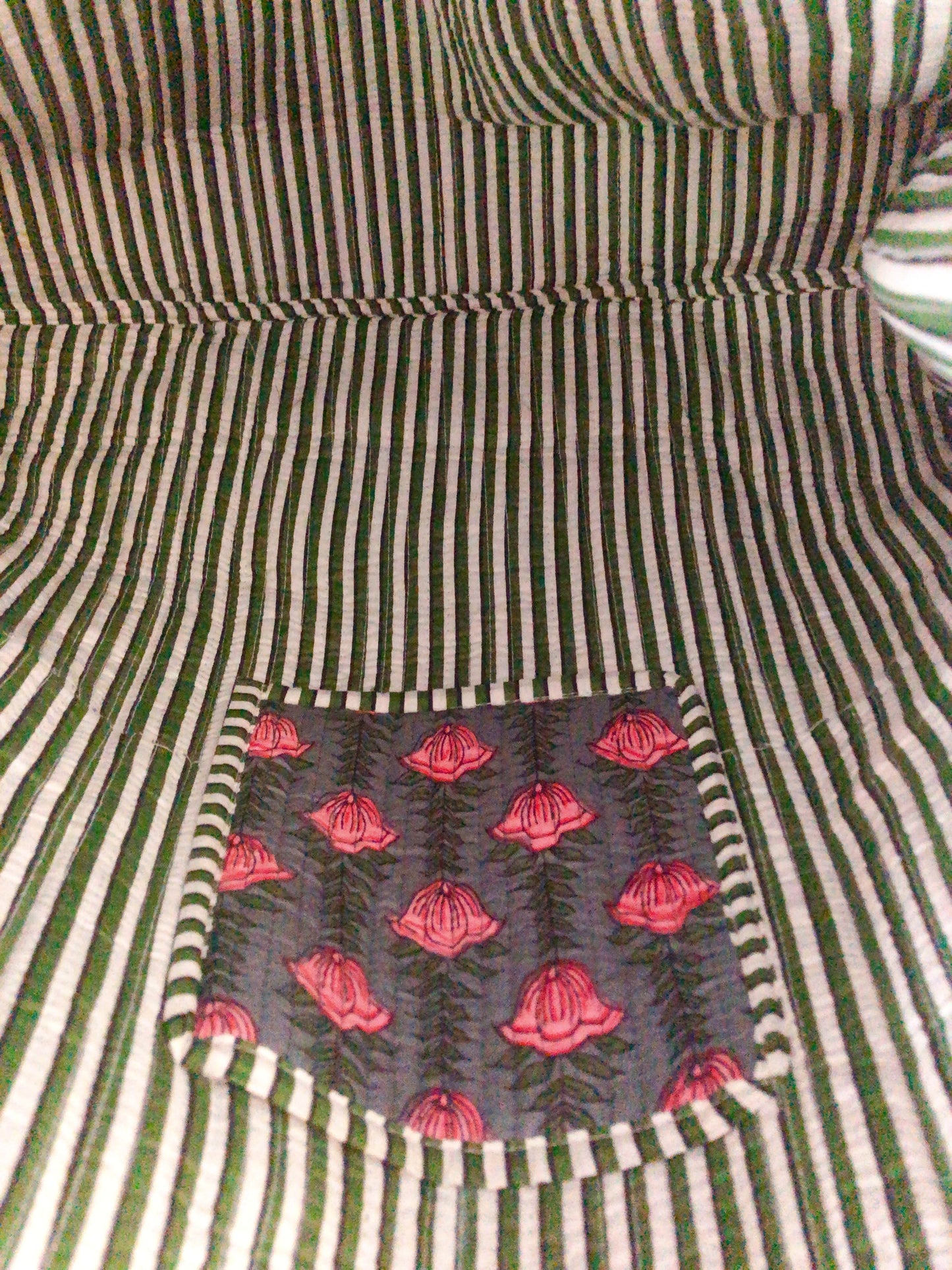 Sac tot bag indien coton matelassé