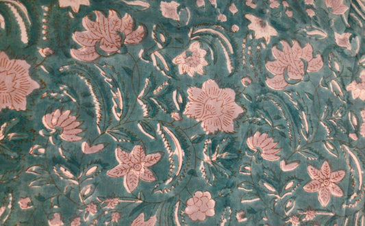 Coupon voile de coton indien 2m x1m10