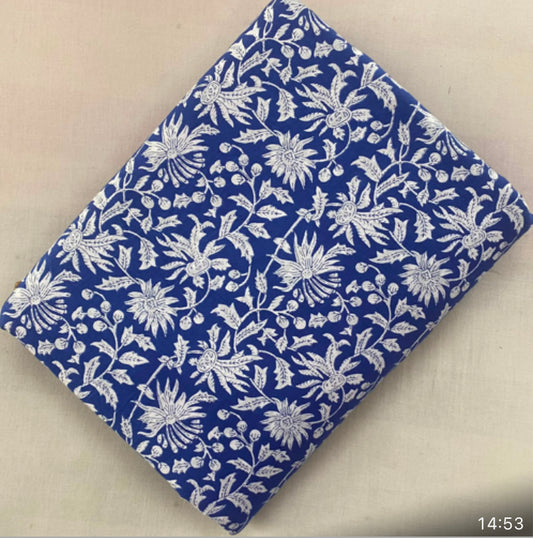 Coupon tissu voile de coton indien  4m x1m10