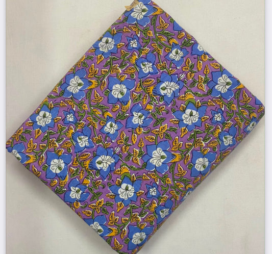 Coupon tissu voile de coton indien  4m x1m10