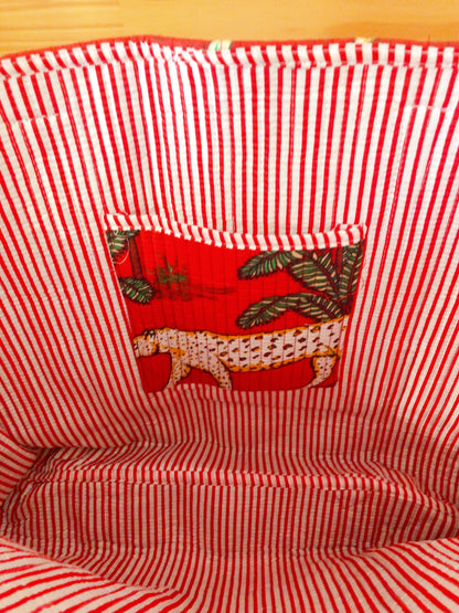 Sac tot bag indien coton matelassé