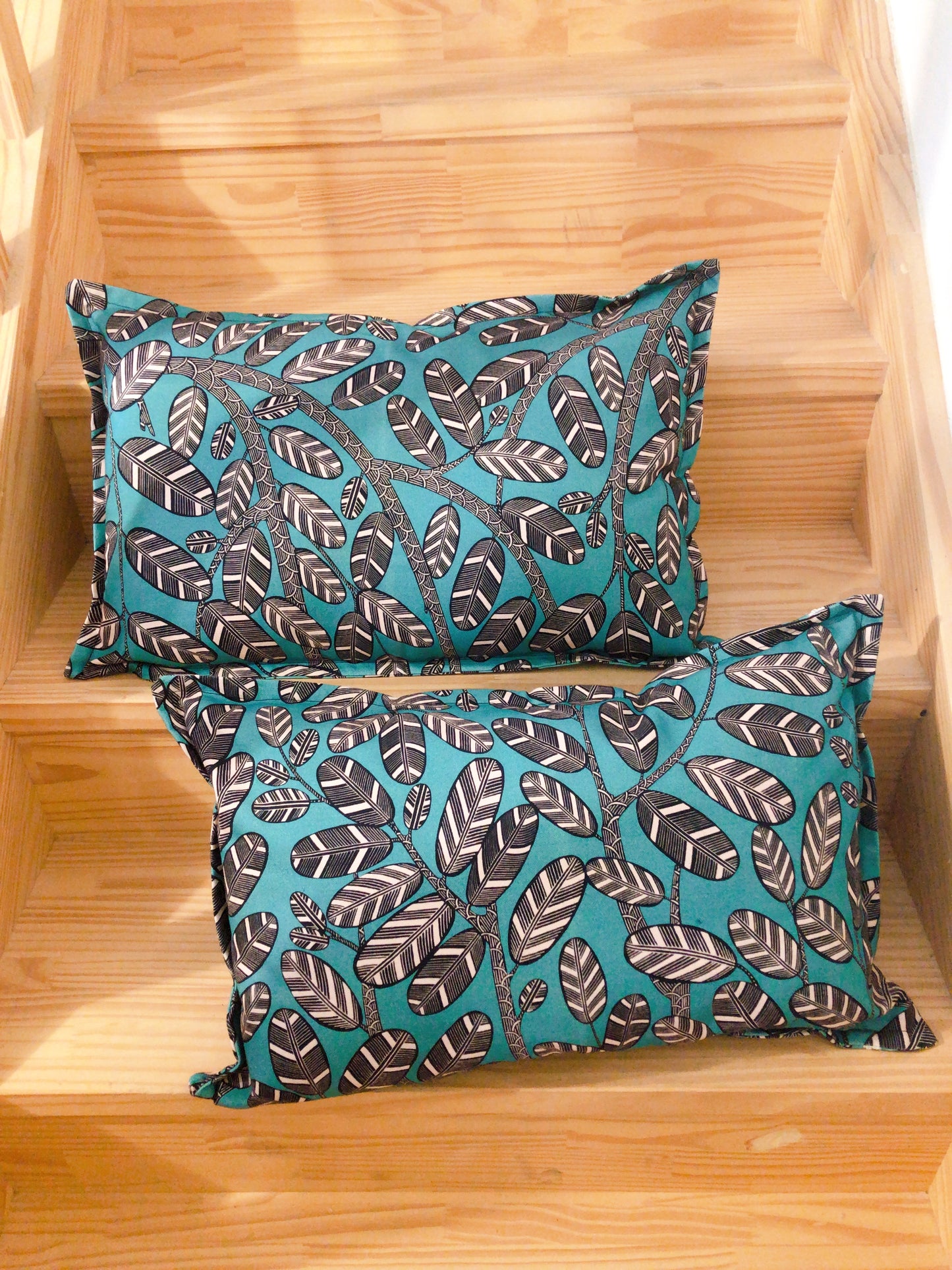 2 Housses de coussin pour intérieur standard 60X40