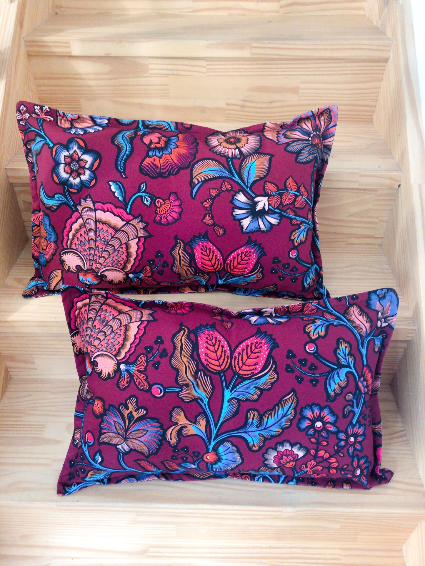 2 Housses de coussin pour intérieur standard 60X40