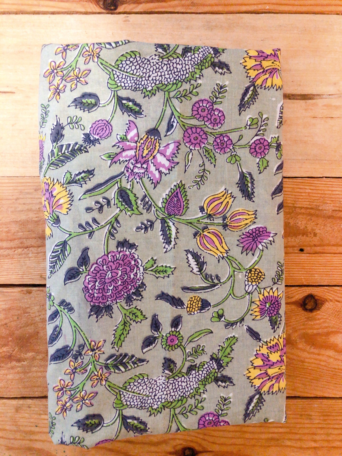 Coupon voile de coton indien 3m x1m10