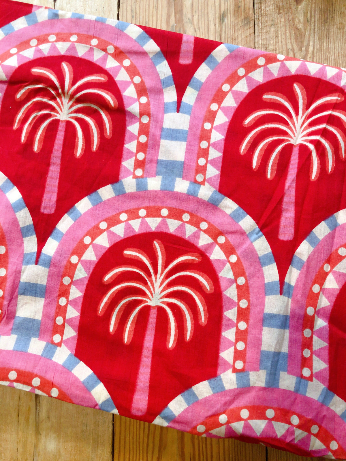 Coupon tissu voile de coton indien  4m x1m10