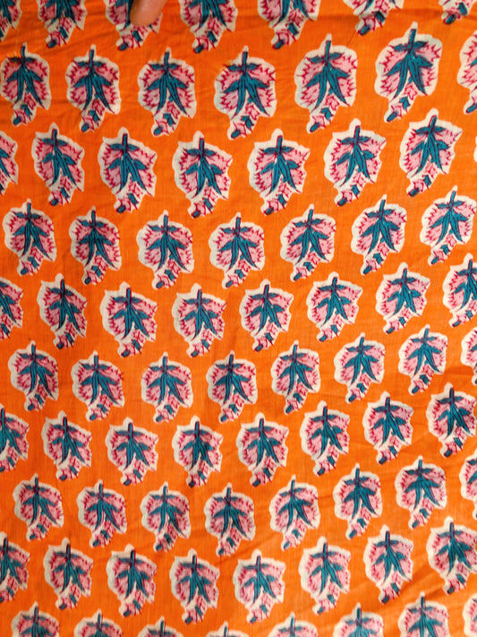 Coupon voile de coton indien 2mx1m10